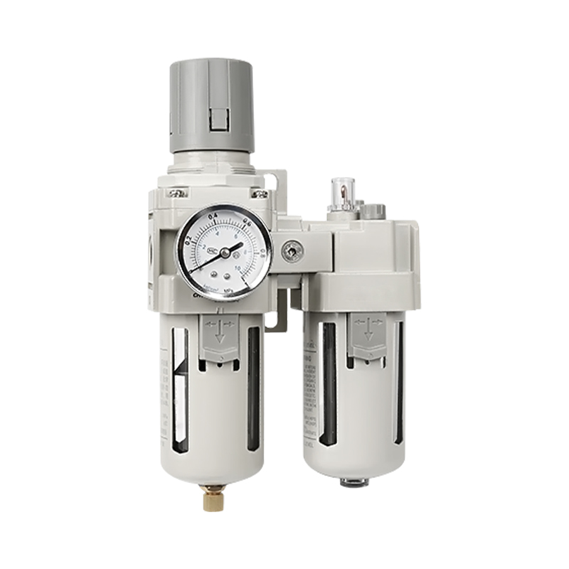 Air source pressure regulating filter